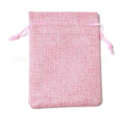 12 Stück 12 Stile Valentinstag bedruckte rechteckige Sackleinen-Verpackungsbeutel&nbsp;X1-ABAG-U006-02C