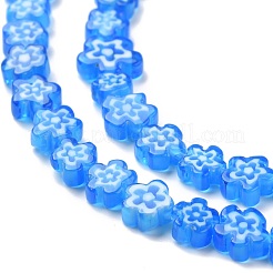 Millefiori a mano fili di perline di vetro&nbsp;LAMP-J035-8mm-15