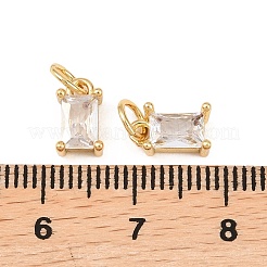 Pendentifs en laiton zircon cubique pavé&nbsp;KK-Z146-02G-02