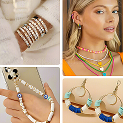 DIY-Kits zur Herstellung von Armbändern aus Polymer-Ton und CCB-Kunststoffperlen&nbsp;DIY-YW0010-38