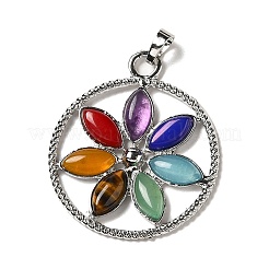 Chakra-Anhänger aus natürlichen Edelsteinen&nbsp;G-H307-01P