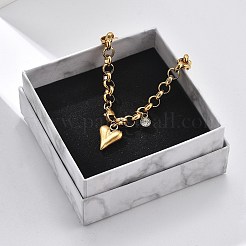Bettelarmbänder aus Edelstahl 304&nbsp;BJEW-F487-01G