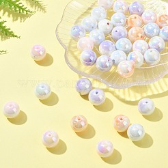 50 Stück undurchsichtige Acrylperlen&nbsp;OACR-CJ0002-10