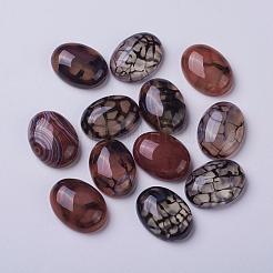 Drago naturale vene cabochon&nbsp;G-F296-07-15x20mm