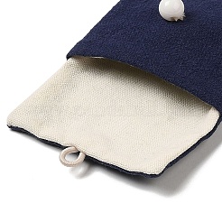 Borse con bottoni in tela da imballaggio&nbsp;AJEW-Z015-02E