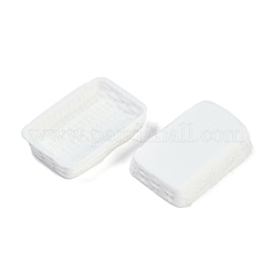 Cabochon in resina a forma di cestino in rattan&nbsp;RESI-Q014-07F