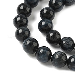 Brins de perles en œil de tigre naturel de Grade B&nbsp;LS-G-F591-18-8mm-03