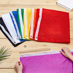 8 bandiera bianca in poliestere a 8 colori&nbsp;AJEW-OC0016-25