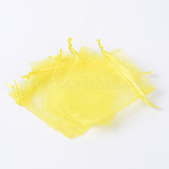 Sacs-cadeaux en organza avec cordon de serrage&nbsp;LS-X-OP-R016-7x9cm-16