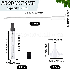 7 Stück 10 ml Mini-Sprühflaschen aus Glas&nbsp;MRMJ-GF0001-42
