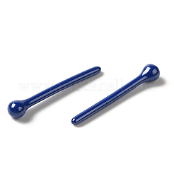 Orecchini a bottone con sfera in ceramica ipoallergenica in bioceramica con zirconi&nbsp;EJEW-F340-02C