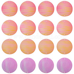 150 pieza de lentejuelas/paillettes de PVC iridiscentes de arcoíris&nbsp;FIND-TA0008-10D