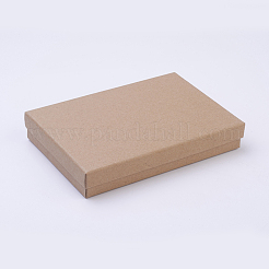 Scatola di carta kraft&nbsp;CON-WH0009-01