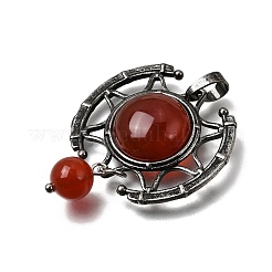 Pendentifs en pierre précieuse naturelle & synthétique&nbsp;GG-CBA7610-03AS
