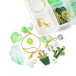 DIY-Sets zum Herstellen von Ohrringen aus Acrylperlen&nbsp;DIY-FS0006-67A
