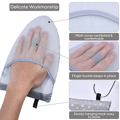 Handbügelbrett aus Polyester und Schwamm&nbsp;AJEW-CN0006-30B