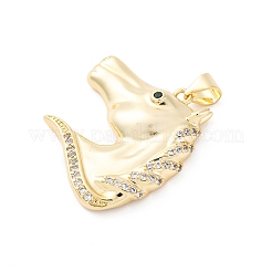 Colgante micropavé cubic zirconia de latón&nbsp;KK-S510-18G