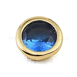 Cabochon in zirconia cubica in ottone&nbsp;CU-CBA30E8-03G