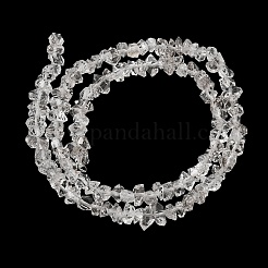 Hilos de cuentas de diamantes herkimer naturales&nbsp;GG-CBA8084-04