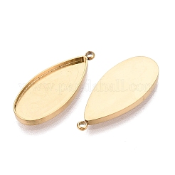 Composant de cabochon de pendentif en acier inoxydable 304&nbsp;STAS-Q113-23A-G