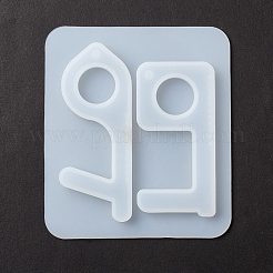 Moules en silicone pendentif bricolage en forme de clé&nbsp;DIY-F114-14