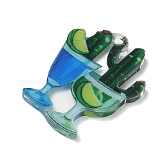 Pendentifs acryliques imprimés&nbsp;AC-CBADA31-05