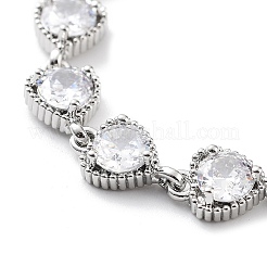 Bracelets en laiton plaqué pour la saint-valentin&nbsp;BJEW-D032-03P-02