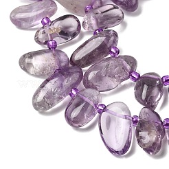 Natürlichen Amethyst Perlen Stränge&nbsp;G-L649-D05-01