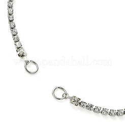 Eisen-Strass-Strass-Ketten-Armband-Herstellung&nbsp;AJEW-JB01170