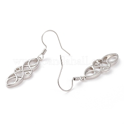 Orecchini pendenti in ottone&nbsp;EJEW-B002-04P