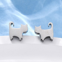 Anlaufgeschützte Ohrstecker aus 304 Edelstahl&nbsp;X-EJEW-F227-06P