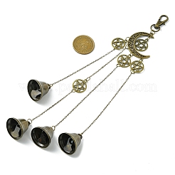 Eisen Hexenglocken Anhänger Dekor&nbsp;HJEW-JM02182