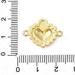 Ciondoli connettore in ottone smaltato&nbsp;KK-P303-14A-G