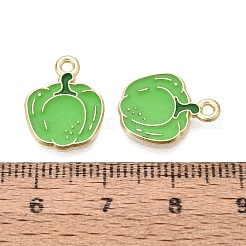 Pendentifs d'émail en alliage&nbsp;ENAM-Q003-02B-G