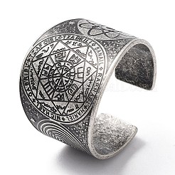Ringe aus Edelstahl&nbsp;LS-RJEW-I099-01AS