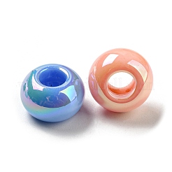 Uv placcato perline di acrilico&nbsp;X-OACR-E031-02