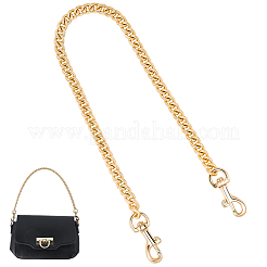 1 catenella per borsa intrecciata in lega con fermagli&nbsp;PURS-CN0001-10