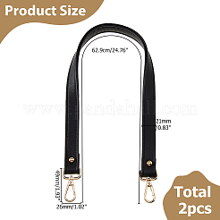 Taschenriemen aus PU-Leder&nbsp;DIY-WH0699-69A-G01