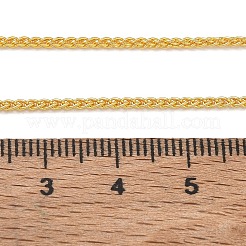 Colliers en chaîne de blé en laiton de 1.5 mm pour femmes&nbsp;KK-CBA4FD4-08G