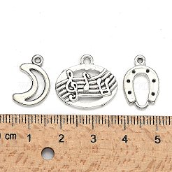 Pendente in lega stile tibetano&nbsp;TIBEP-MSMC003-AS
