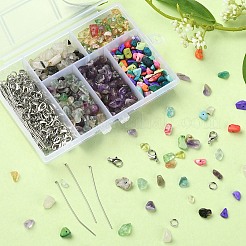 Kit de fabrication de porte-clés de pierres précieuses bricolage&nbsp;DIY-YW0007-33