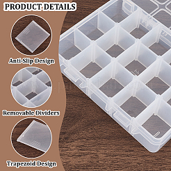 1 boîte de rangement en plastique pour organisateur&nbsp;CON-CN0001-40