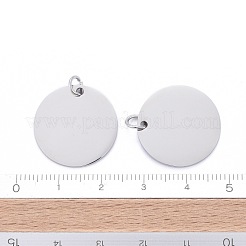 Pendentifs en acier inoxydable 201 résistant au ternissement&nbsp;STAS-S105-T637-1-20