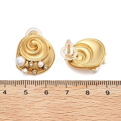 Ohrstecker aus 304 Edelstahl mit klaren Zirkonia&nbsp;EJEW-R020-05G-03