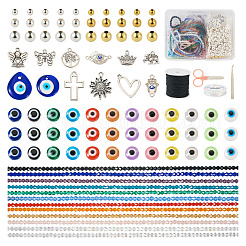 Bausatz für das Armband des bösen Blicks&nbsp;DIY-TA0004-43