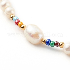 Collane con ciondoli smaltati in ottone lampo&nbsp;NJEW-JN03475-01