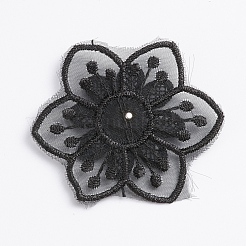 Computergesteuerte Stickerei zum Aufnähen von Patches&nbsp;DIY-WH0161-48F