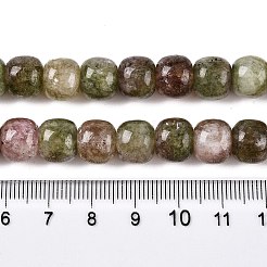 Gefärbt natürlichen weißen Jade Perlen Stränge&nbsp;G-T138-151