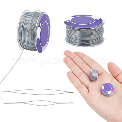 2 rouleau de fils de perles en polyester enduits spéciaux&nbsp;OCOR-NB0002-06C