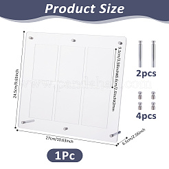 Organiseurs de cartes de sport de bureau en PVC&nbsp;AJEW-WH0248-918A